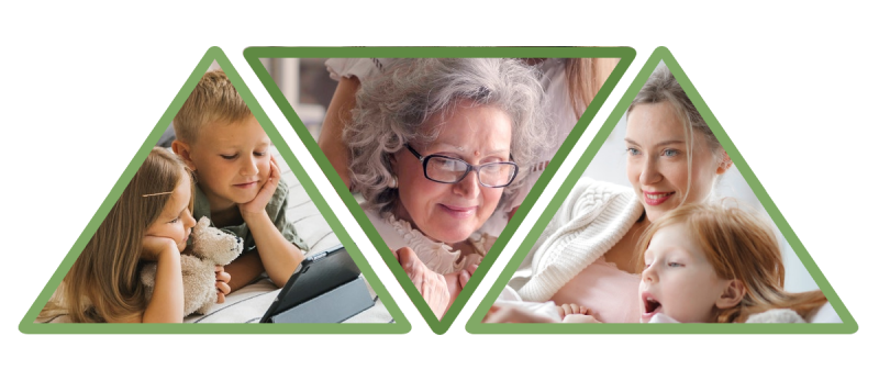 Connect family with video calls